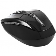 Мышь беспроводная Defender TO-GO MS-585 Nano (optical, 1600dpi, 2*AAA, Disco Black)