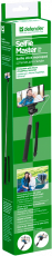 Держатель Monopod для селфи Defender Selfie Master SM-02 (для устройств до 9cm, телескопический (20-98cm), металлический, проводное подключение к смартфону (в разъем для гарнитуры), поддержка iOS и Android, blue)