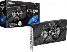 Видеокарта ASRock Intel Arc A380 OC 6Gb (A380 CLI 6GO, 96bit, GDDR6, HDMI+3xDP) RTL