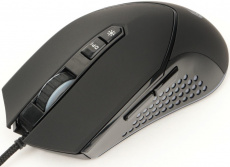 Мышь Gembird MG-770 (optical, 3200dpi, подсветка, игровая, soft-touch, 1.8m, black)