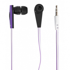 Наушники Defender Trendy-705 (затычки, без микрофона, 1.1m, black-purple)