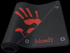 Коврик для мыши A4Tech Bloody (BP-50L, тканевый на резиновой основе, игровой, black-red, 750x300x3mm)