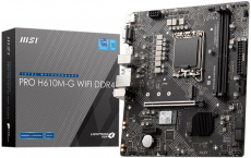 Материнская плата MSI PRO H610M-G WIFI DDR4 (s1700, mATX) RTL