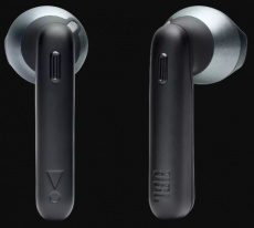 Гарнитура JBL TUNE 220TWS (затычки, беспроводная, Bluetooth 5.0, с микрофоном, до 3 часов работы от батареи + 16 часов с базой, black)