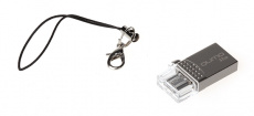 Флеш накопитель USB 2.0 32Gb QUMO Keeper (QM32GUD-Keep, OTG, silver)