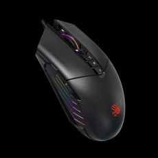 Мышь A4Tech Bloody P91s (USB, optical, 8000dpi, игровая, RGB подсветка, stone black)