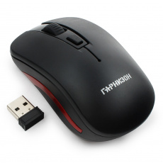 Мышь беспроводная Гарнизон GMW-420 (optical, 1600dpi, AA, black)