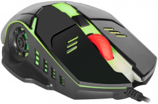 Мышь Defender Ultra Gloss MB-490 (USB, optical, 1000dpi, подсветка, black)