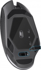 Мышь беспроводная Defender Glory GM-514 (optical, 3200dpi, аккумулятор 400mAh, игровая, подсветка, программируемая, soft-touch, black)
