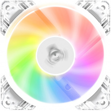 Вентилятор ALSEYE NEO N12-w (120x120x25mm, Hydro, 700-1800rpm, 17-35dBa, 3+4pin, PWM, ARGB LED, white-transparent) RTL