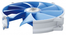 Вентилятор DEEPCOOL UF 140 (140x140x26mm (посадочное место 120mm), 2xBall, 700-1200rpm, 18-27dBa, Anti-vibration, 3+4pin, PWM, blue) RTL