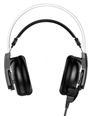 Наушники QUMO Manticora GHS0017 (полноразмерные закрытые, c микрофоном, подсветка RGB, игровые, 2.2m, black)