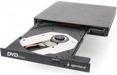 Внешний привод DVD±RW Gembird (DVD-USB-03, USB 3.0, black)