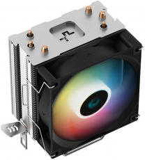 Вентилятор DEEPCOOL GAMMAXX AG300 LED (1150/1151/1155/1200/1700/1851/AM4/AM5, 92mm, Al, Hydro, 500-3050rpm, <31dBa, 3 тепловые трубки, DTH, 4pin, PWM, rainbow LED, 125W) RTL