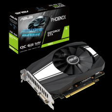 Видеокарта ASUS GF GTX1660 6Gb (PH-GTX1660-O6G, 192bit, GDDR5, HDMI+DVI+DP) RTL