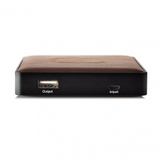 Внешний аккумулятор QUMO PowerAid Real Leather (7000mAh, 1*USB - 2.1A, вход 1.5А, black-brown)
