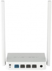 Роутер Keenetic 4G (KN-1212) (300Mbps, 2.4GHz, 4 ports, 100Mbps, 2 внешние несъёмные антенны 5dBi, USB, USB Printer/FTP Server/3G/4G/LTE, grey-white)
