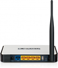 Роутер TP-LINK TL-MR3220 ver.1.x (150Mbps, 2.4GHz, 4 ports, 100Mbps, 1 внешняя съёмная антенна 5dBi, USB, 3G)