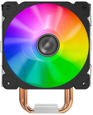 Вентилятор JONSBO CR-1000 ARGB (1150/1151/1155/1156/1200/1700/FM1/FM2/AM2/AM3/AM4, 120mm, Al, 700-1800rpm, 21-37dBa, 4 тепловые трубки, DTH, 4pin, 140W, ARGB LED, black) RTL