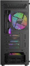 Корпус Ocypus Gamma C50 ARGB (без БП, mATX, USB3.0, 4x ARGB Fan, black)