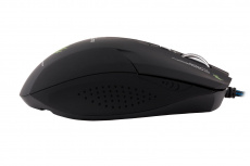 Мышь QUMO Dragunov G3 (USB, optical, 3200dpi, игровая, коврик, black)