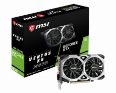 Видеокарта MSI GF GTX1650 VENTUS XS 4Gb (GTX 1650 VENTUS XS 4G OC, 128bit, GDDR5, HDMI+DP+DVI) RTL