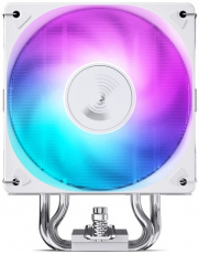 Вентилятор JONSBO CR-1000 MAX ARGB (1150/1151/1155/1156/1200/1700/1851/AM4/AM5, 120mm, Al, Hydro, 600-1500rpm, 22-32dBa, 6 тепловых трубок, DTH, 4pin, PWM, 150W, ARGB LED, white) RTL