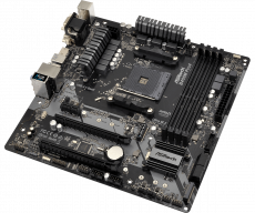 Материнская плата ASRock B450M PRO4 (AM4, mATX) RTL