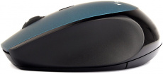 Мышь беспроводная Gembird MUSW-354-B (optical, 1600dpi, AA, бесшумный клик, soft-touch, black-blue)