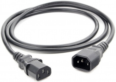 Кабель питания (RPC-189BL PRO 1.8, сис. блок - монитор, 1.8m, 0.75мм2, 10A, black) Powercube