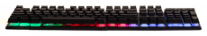 Клавиатура Oklick 780G Slayer (USB, игровая, с трёхцветной регулируемой подсветкой, мультимедийная, black)