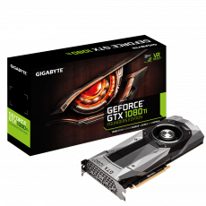 Видеокарта Gigabyte GF GTX1080Ti 11264Mb (GV-N108TD5X-B, 352bit, GDDR5X, HDMI+3xDP) RTL