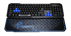 Набор клавиатура, мышь и коврик QUMO HURRICANE (USB, black)