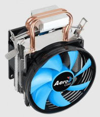 Вентилятор AeroCool Verkho 2 Dual (1150/1151/1155/1156/1200/1366/2011/2066/775/AM2/AM3/AM4/FM1/FM2, 90mm + 80mm, Al, 800-2300rpm, 15-27dBa, две тепловые трубки, 4pin, PWM, 120W) RTL