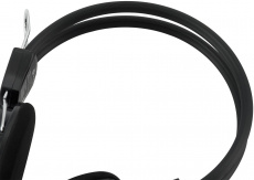 Наушники Oklick HS-M200 (накладные открытые, с микрофоном, регулятор, 1.8m, black)