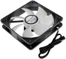 Вентилятор GELID Silent 12 FN-SX12-15 (120x120x25mm, Hydro, 1500rpm, 26dBa, 3pin, black-white) RTL