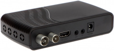 Тюнер для цифрового ТВ внешний / Медиа-проигрыватель BarTon TH-563 (1080p, DVB-T/T2, HDMI, JPEG, MKV, USB, Time Shift, black)
