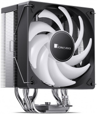 Вентилятор JONSBO CR-1000 EVO Color (1150/1151/1155/1156/1200/1700/AM4/AM5, 120mm, Al, 600-1500rpm, 22-32dBa, 4 тепловые трубки, DTH, 4pin, 140W, RGB LED, black) RTL