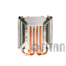Вентилятор Titan TTC-NC25TZ/PW(RB) (1150/1151/1155/1156/1366/775/AM2/AM3/FM1/FM2, 80mm, Al, 1500-3500rpm, 14-35dBa, 4 тепловые трубки, 4pin, 130W) RTL