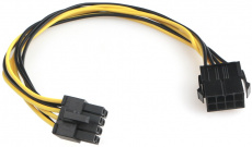 Кабель питания удлинительный для видеокарты PCI-Express 8pin (CC-PSU-EPS-8, 0.3m) Cablexpert