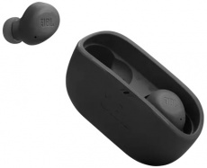 Гарнитура JBL WAVE BUDS (затычки, беспроводная, Bluetooth 5.2, с микрофоном, до 8 часов работы от батареи + 24 часа с базой, IPX2, black)