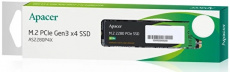 Накопитель SSD M.2 (2280) 256Gb Apacer (AP256GAS2280P4X-1, 2100/1300Mbs, PCI-E Gen3 x4, NVMe 1.3)