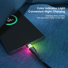 Кабель USB 2.0 Am - Type-C 1.0m (EXCT-XCD01, 3A, нейлоновая оплётка, black) Essager