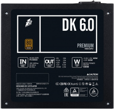 Блок питания 1STPLAYER 600W (PS-600AX, 80+ Bronze, 120mm, 20+4+4+4pin, 2*PCI-E 6+2pin, 6*SATA, 3*HDD) RTL