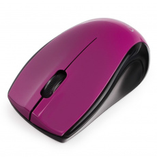 Мышь беспроводная Gembird MUSW-320 (optical, 1000dpi, AA, black-purple)