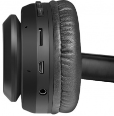 Гарнитура Defender FreeMotion B552 (накладная закрытая, беспроводная, Bluetooth 5.0, с микрофоном, microSD,  до 5 часов работы от батареи, black)