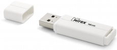 Флеш накопитель USB 2.0 16Gb Mirex Line (white)