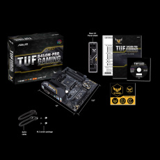 Материнская плата ASUS TUF B450M-PRO GAMING (AM4, mATX) RTL