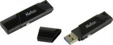 Флеш накопитель USB 3.0 256Gb Netac U336 (NT03U336S-256G-30BK, механическая защита от записи, black)