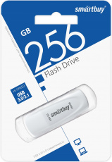 Флеш накопитель USB 3.1 256Gb Smartbuy Scout (SB256GB3SCW, 30/20MB/s, white)